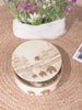 Amer Printed Round Box With Acrylic