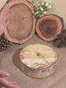 Mayura Round Box With Acrylic