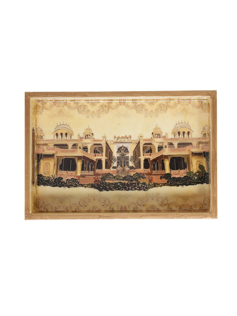 rectangle decor tray
