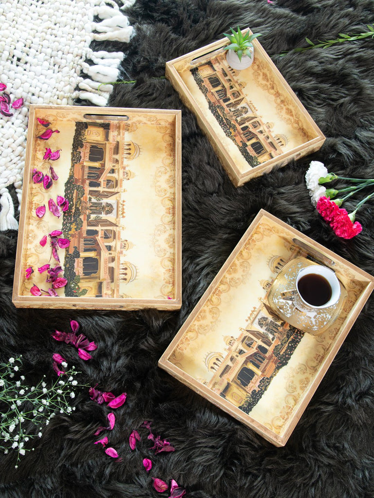 rectangle serving  tray