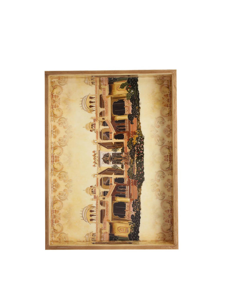 Afreen Large Rectangle Lacquer Tray