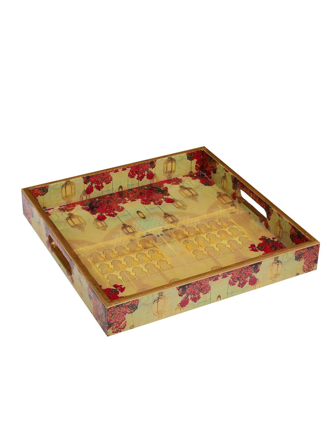 Botanica Rectangle Large Lacquer Tray